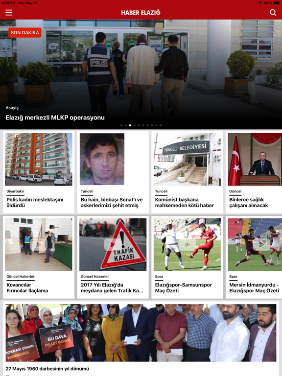 Haber Elazığ iPad Screenshots