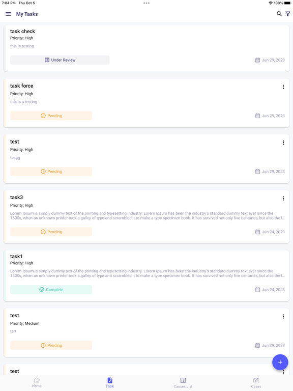 HAeLO iPad Screenshots