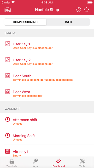 Häfele My Dialock Manager Screenshots