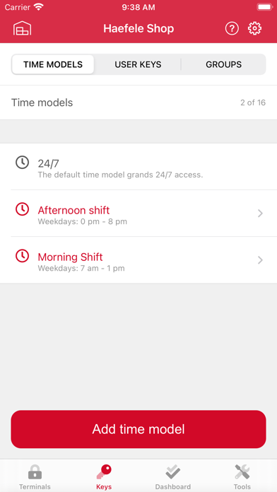 Häfele My Dialock Manager Screenshots