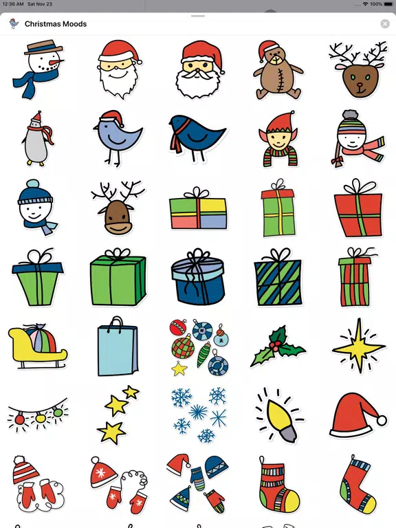 Christmas Moods iPad Screenshots