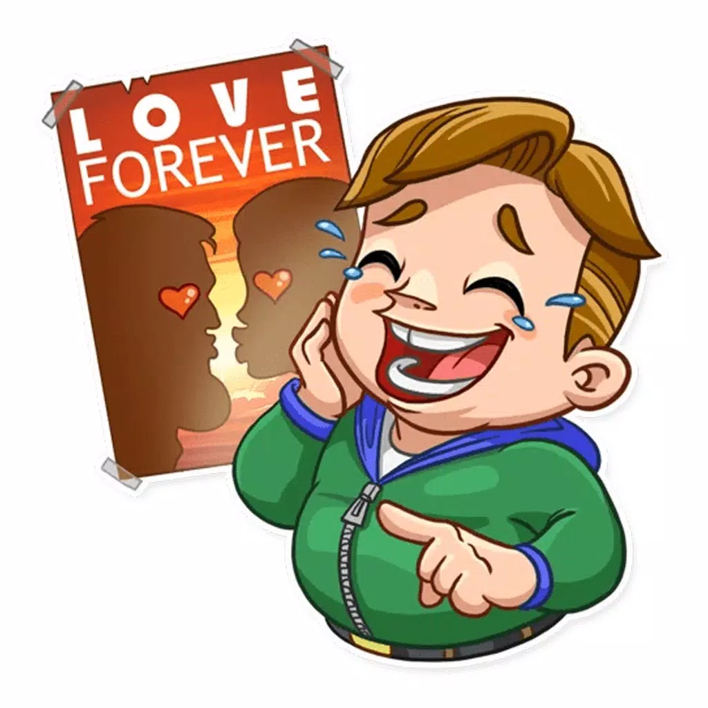 Valentine Day Fool Stickers Valentine Day Fool Stickers