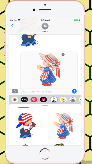 Memorial Day HD Stickers Screenshots