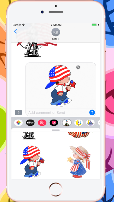 Memorial Day HD Stickers Screenshots