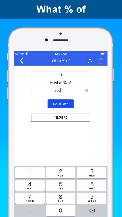 % Percentage Calculator Pro Screenshots