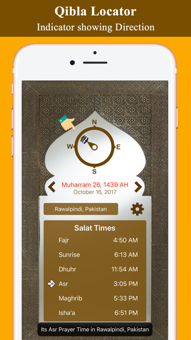 Prayer Times & Qibla Direction Screenshots