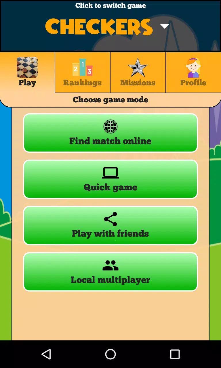Checkers Screenshots