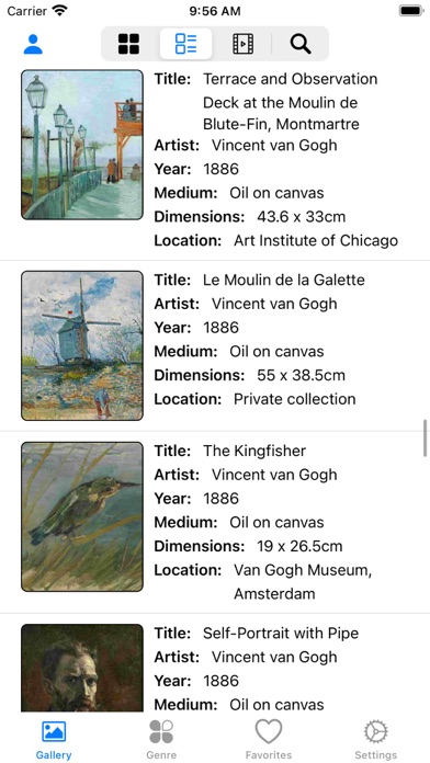 Artlist - Van Gogh Collection Screenshots