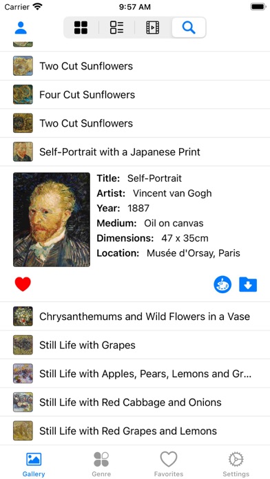 Artlist - Van Gogh Collection Screenshots
