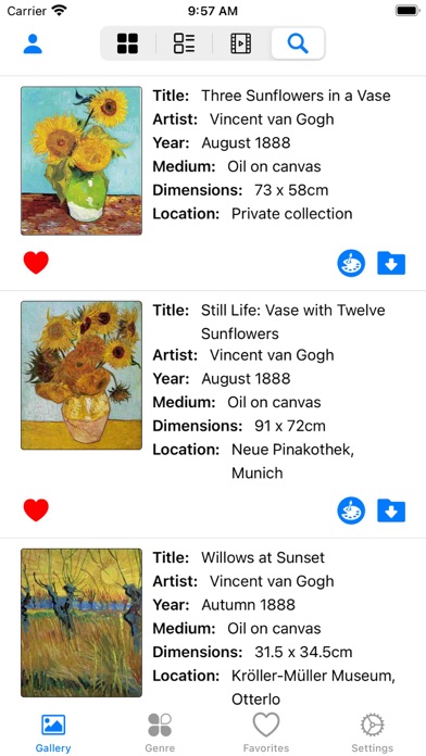 Artlist - Van Gogh Collection Screenshots