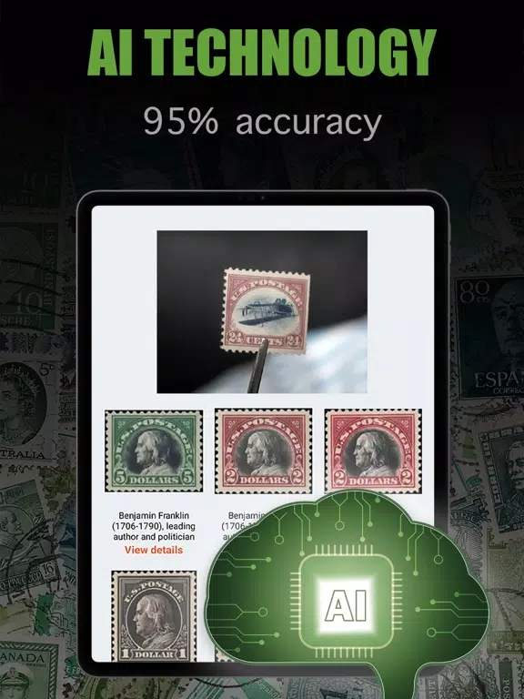 Stamp Identifier - Stamp Value iPad Screenshots