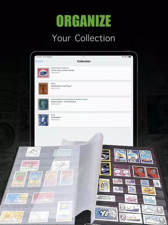 Stamp Identifier - Stamp Value iPad Screenshots