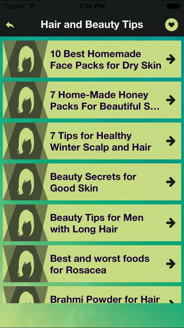 Hair and Beauty Secrets Tips & Tricks Screenshots