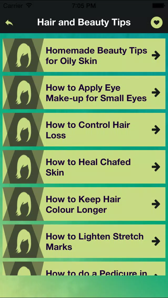 Hair and Beauty Secrets Tips & Tricks Screenshots