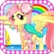 Princess Rainbow Pony-Girl Games