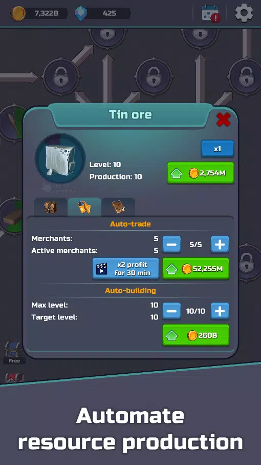 Idle Crafting Clicker Tycoon Screenshots