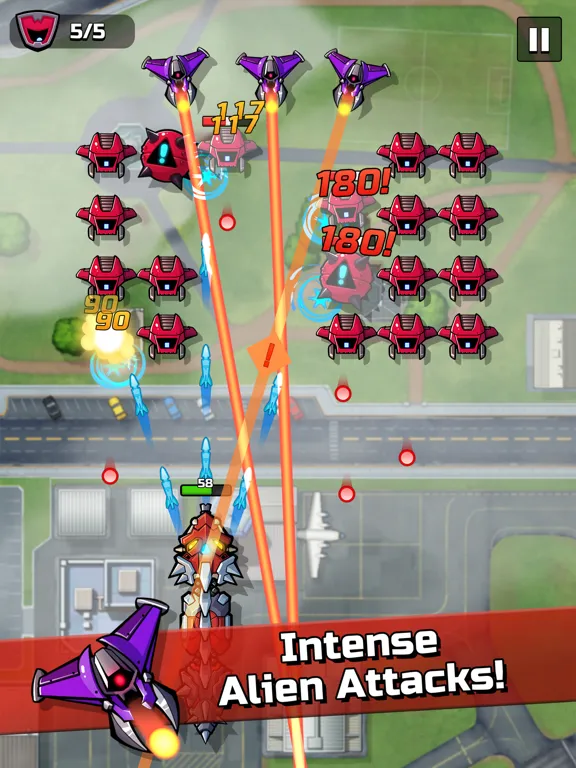 Colossatron: Cosmic Crisis iPad  Screenshots