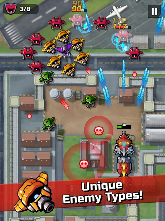 Colossatron: Cosmic Crisis iPad  Screenshots