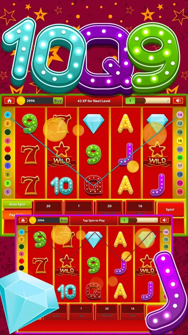 Big Bet Casino Pro - 777 Lucky Lottery Wild Win Mobile Game应用截图