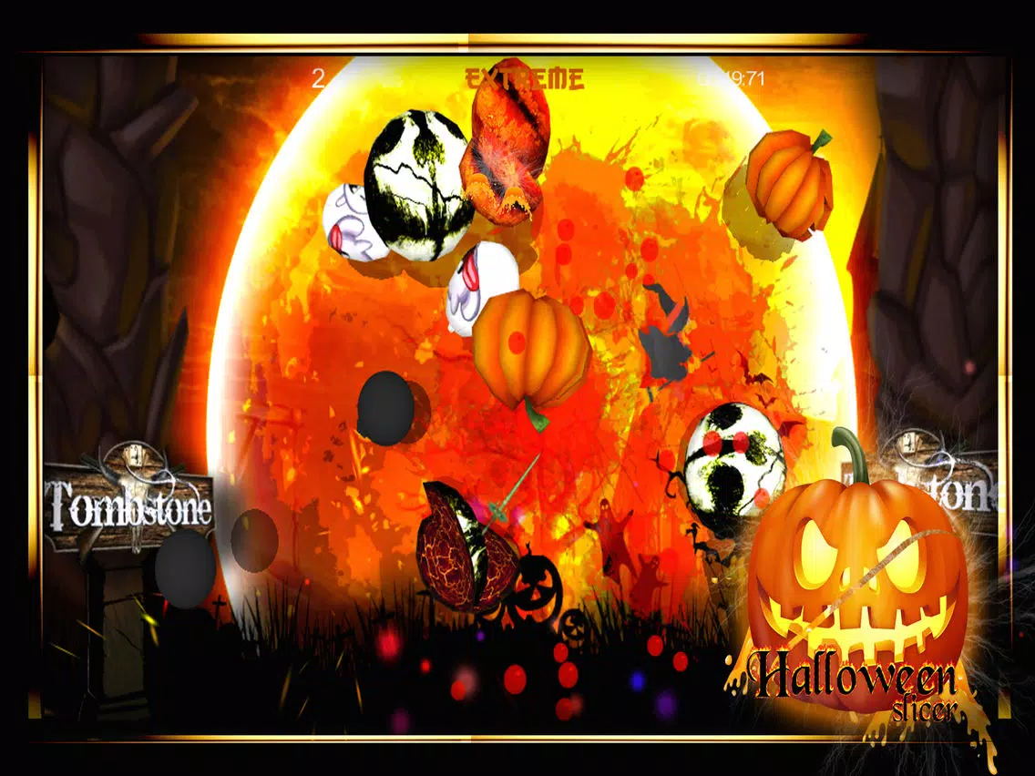 Halloween Scary Pumpkin And Ghost Slicer iPad Screenshots