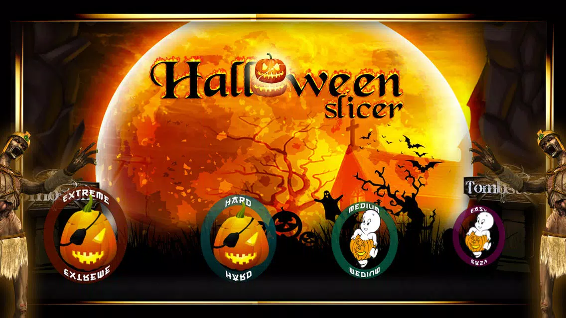 Halloween Scary Pumpkin And Ghost Slicer Screenshots