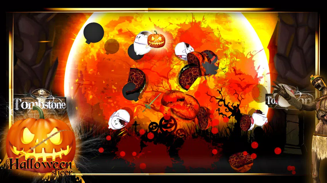 Halloween Scary Pumpkin And Ghost Slicer Screenshots