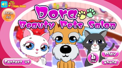 Dora beauty pets salon Screenshots