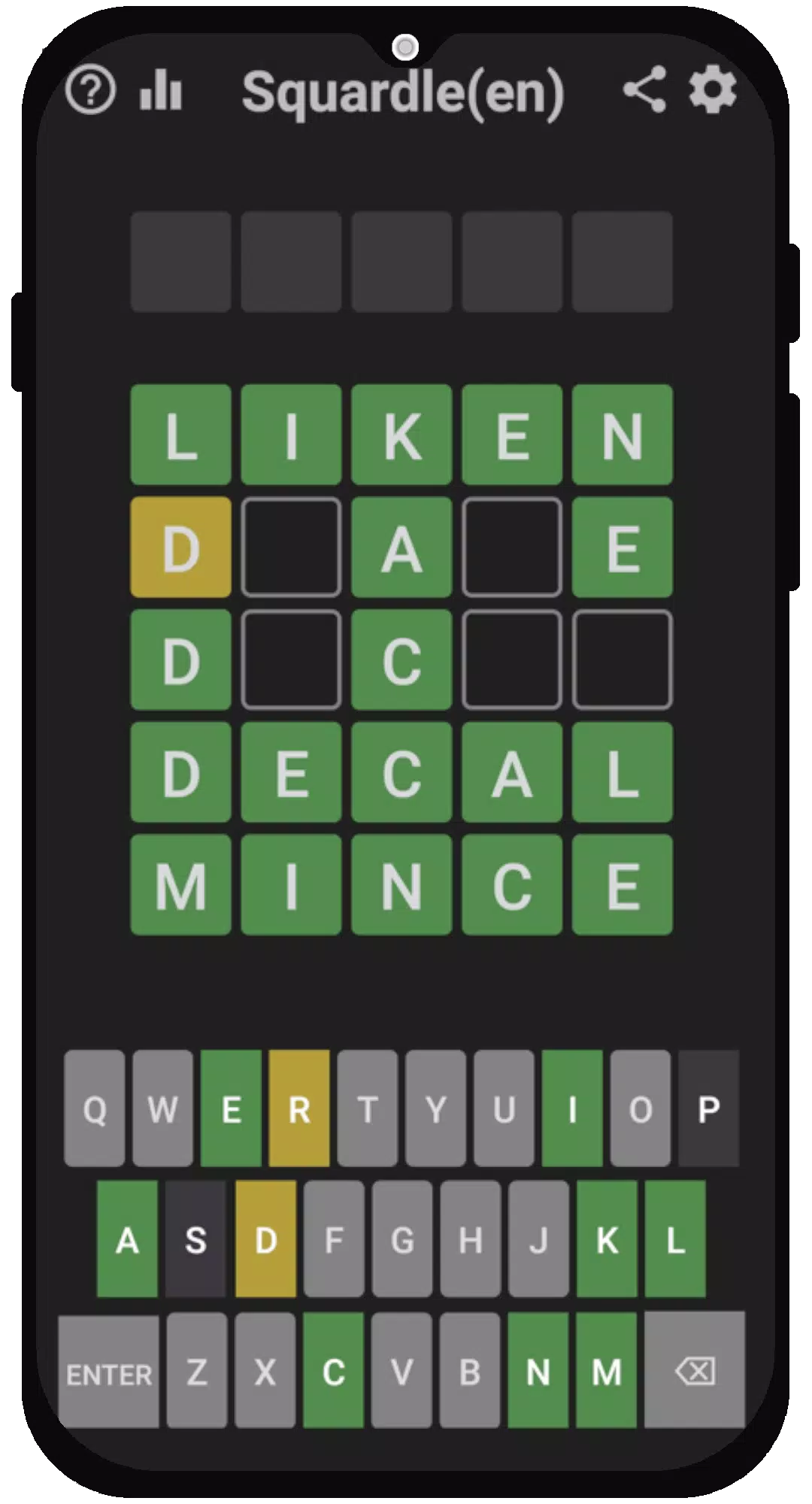 Squaredle Screenshots