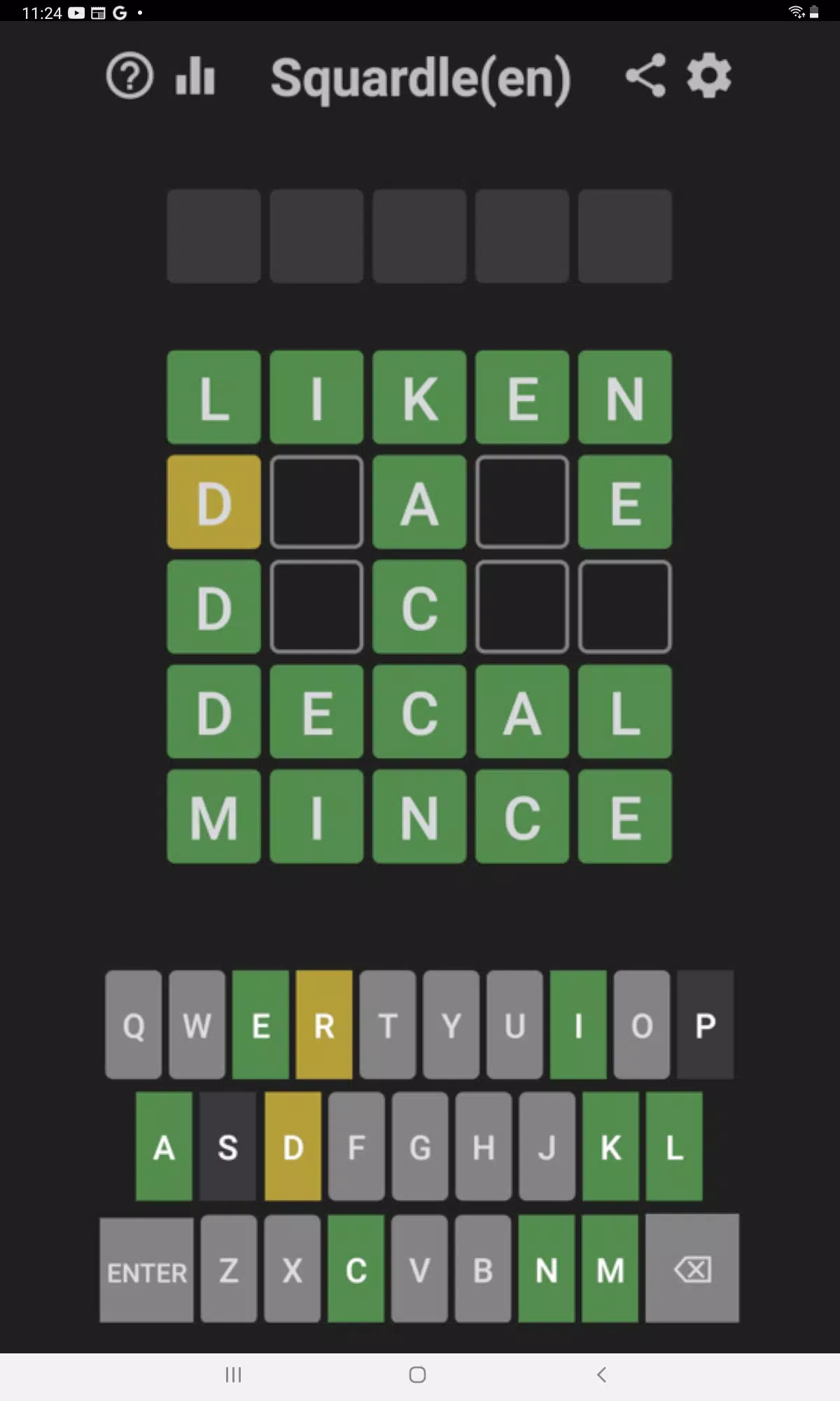 Squaredle Screenshots