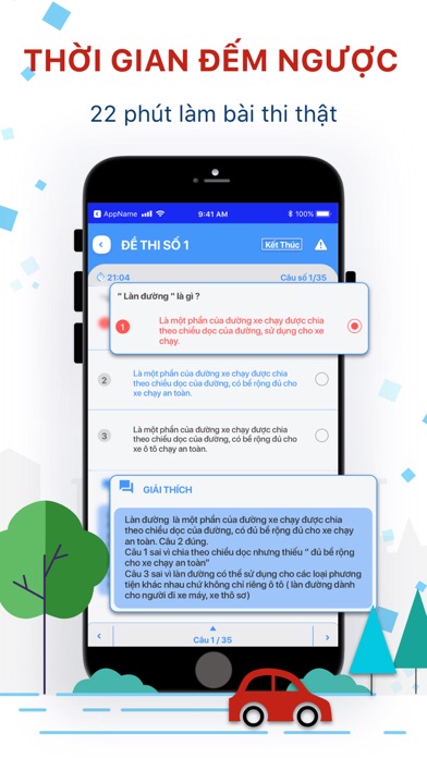 Bằng B2 - 600 Câu Hỏi GPLX Screenshots