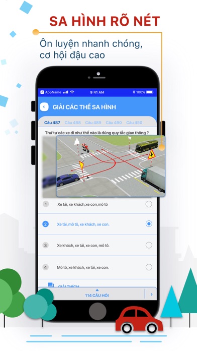 Bằng B2 - 600 Câu Hỏi GPLX Screenshots