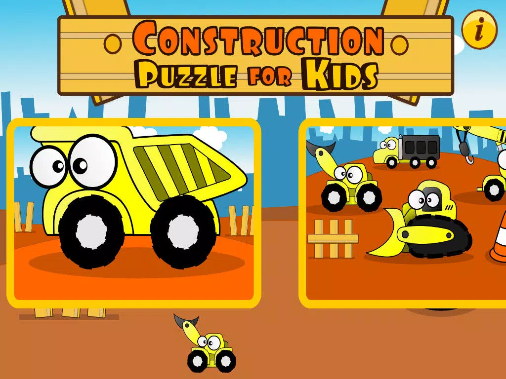 Construction Puzzle for Kids iPad Screenshots
