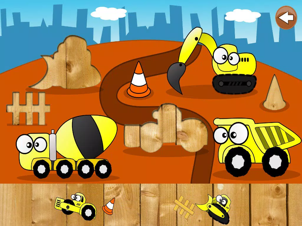Construction Puzzle for Kids iPad Screenshots