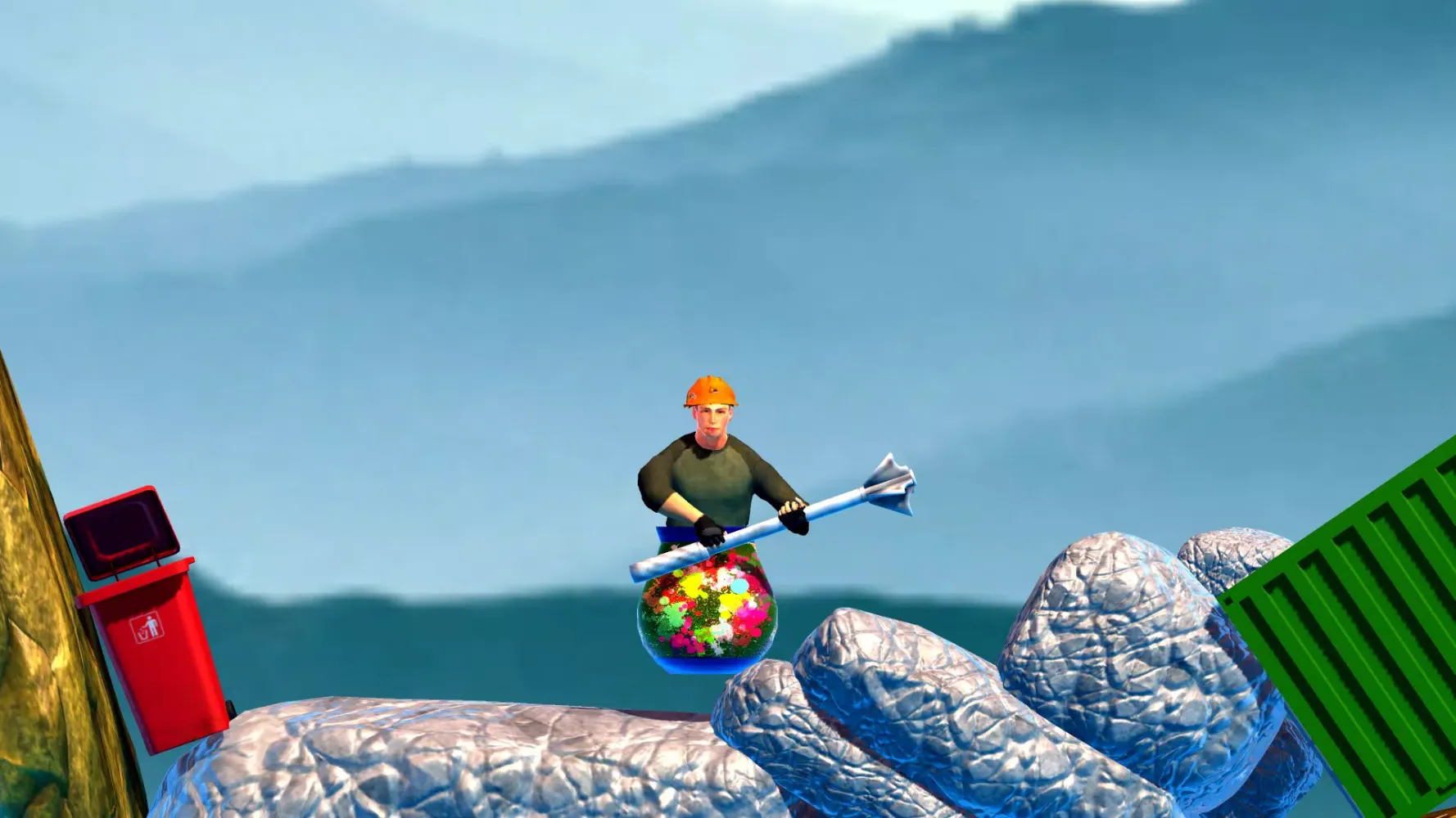 Pot Man Hammer Man Climber 3D Screenshots