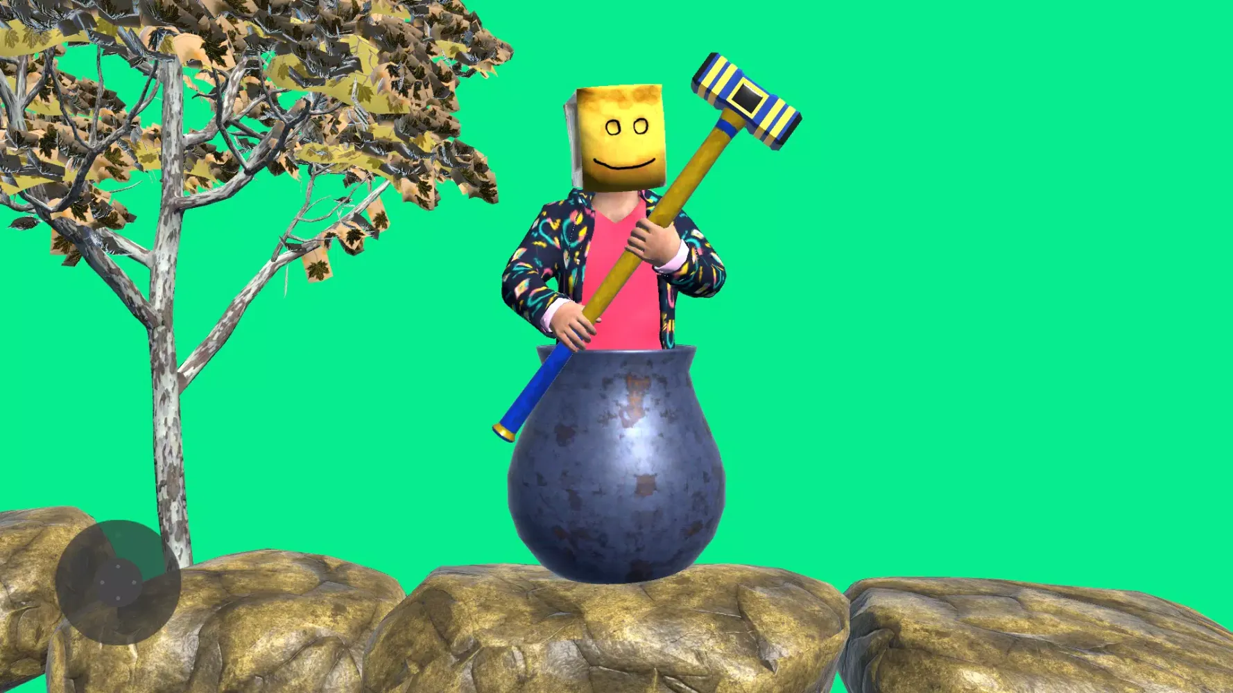 Pot Man Hammer Man Climber 3D Screenshots