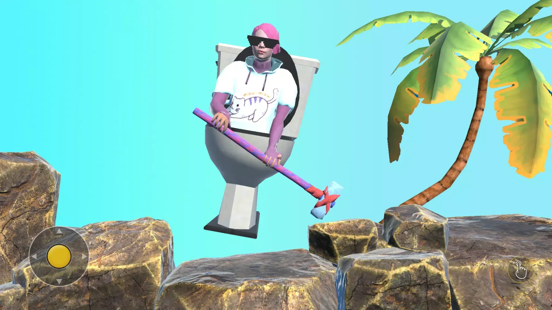 Pot Man Hammer Man Climber 3D Screenshots