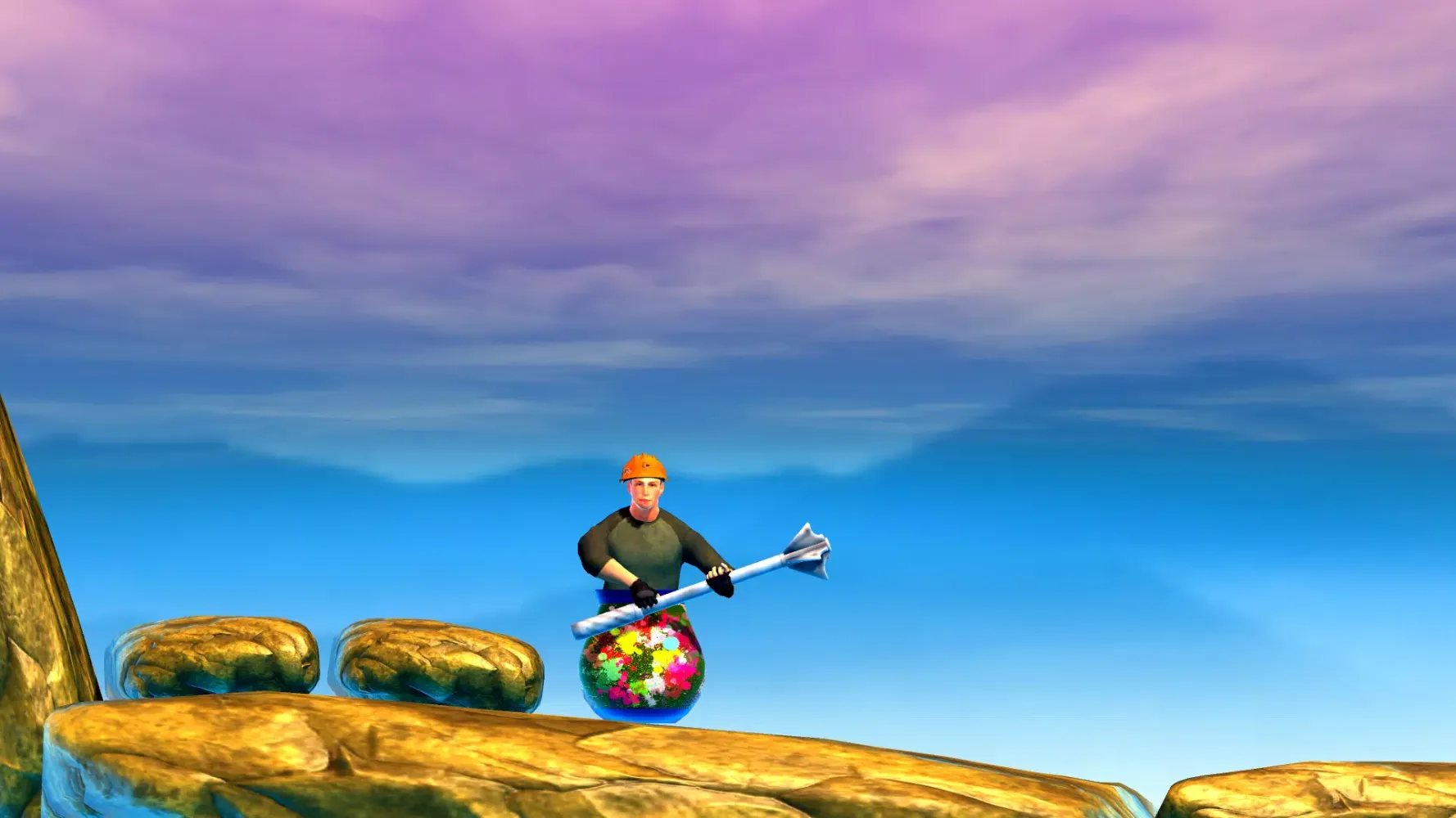 Pot Man Hammer Man Climber 3D Screenshots