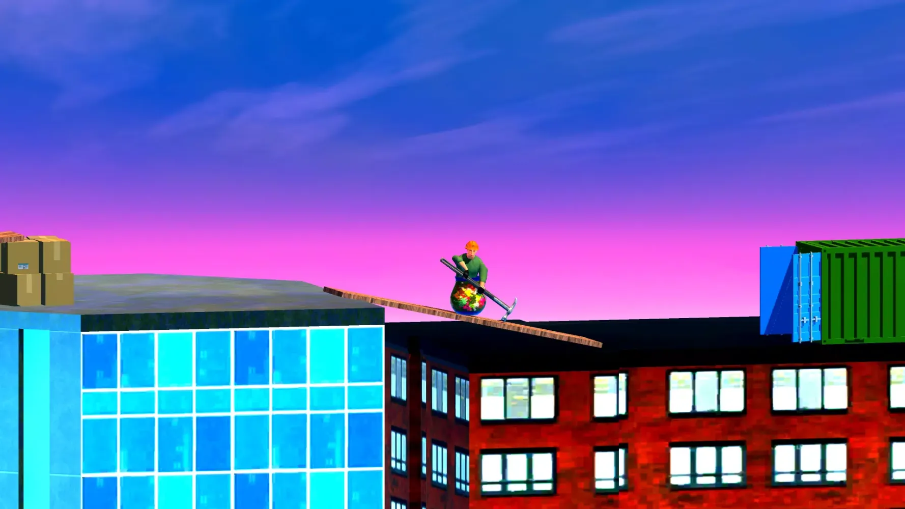 Pot Man Hammer Man Climber 3D Screenshots
