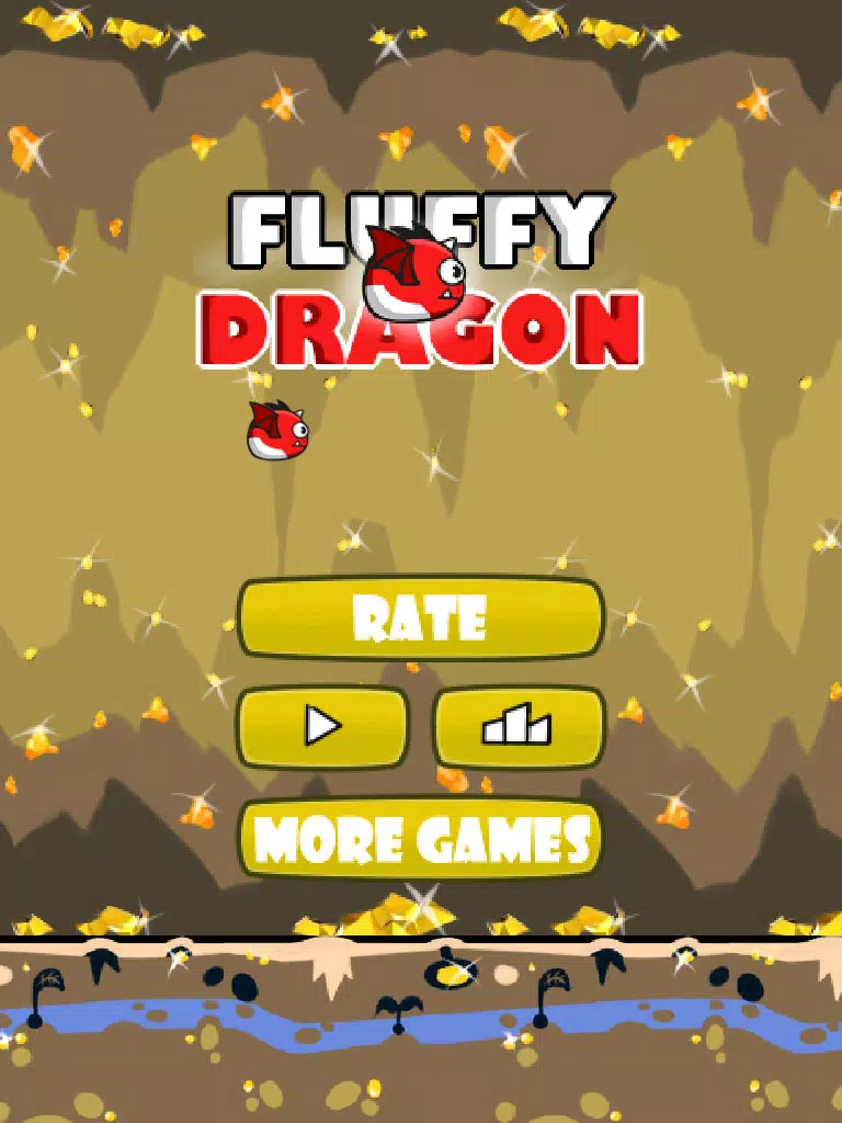 Capturas de tela do Flappy Fluffy Dragon iPad 