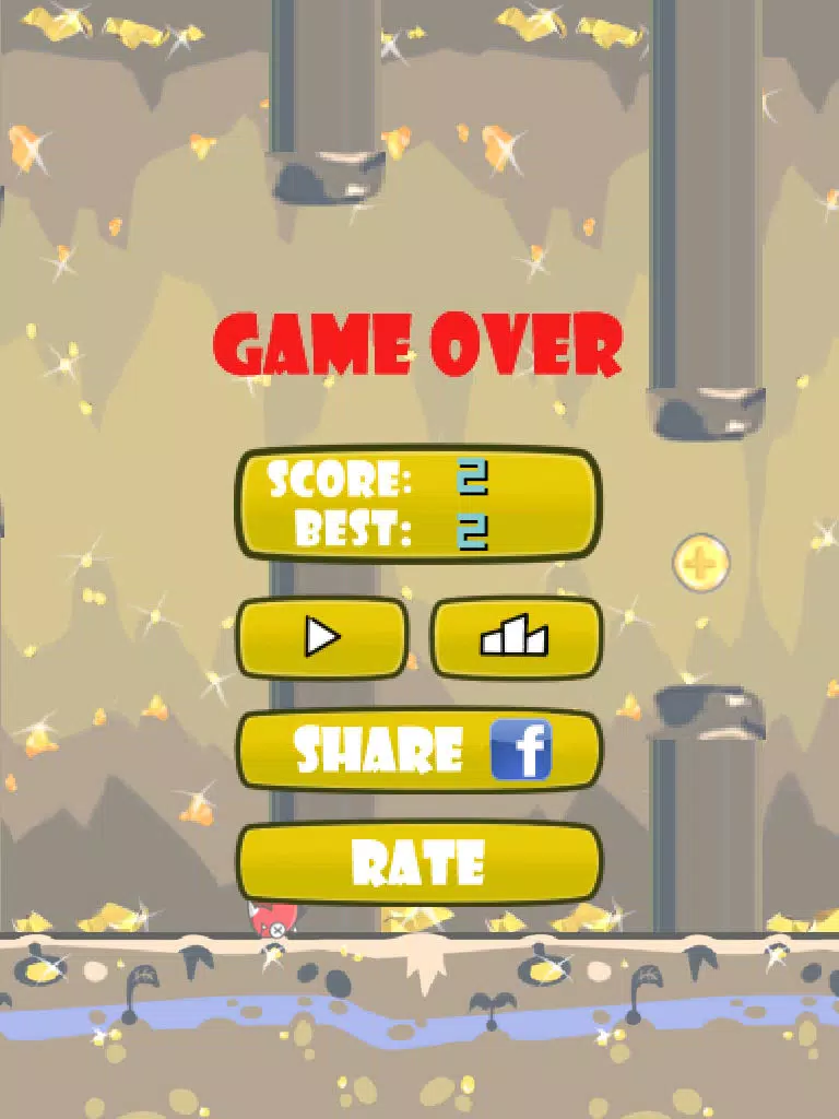 Capturas de tela do Flappy Fluffy Dragon iPad 