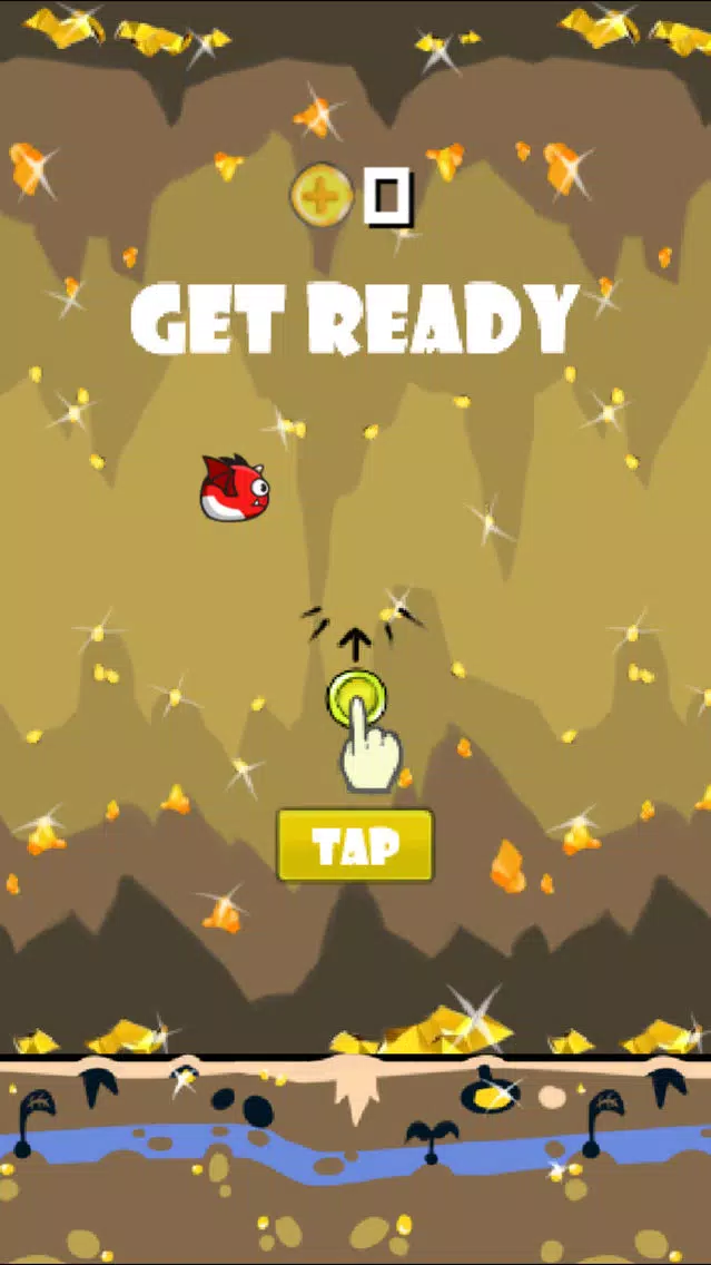 Capturas de tela do Flappy Fluffy Dragon