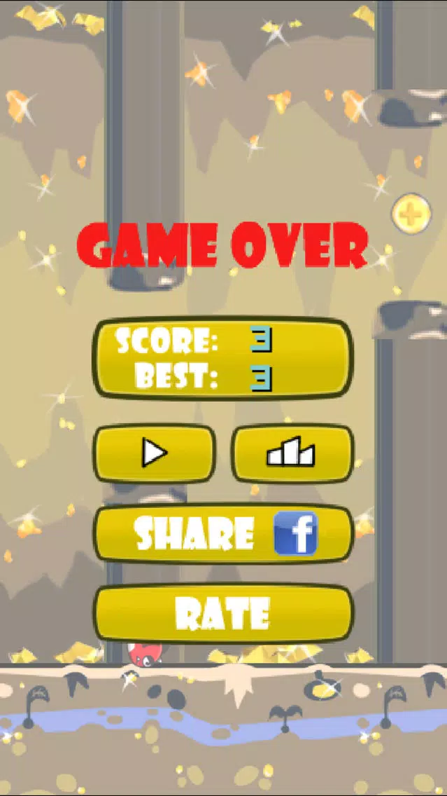 Capturas de tela do Flappy Fluffy Dragon