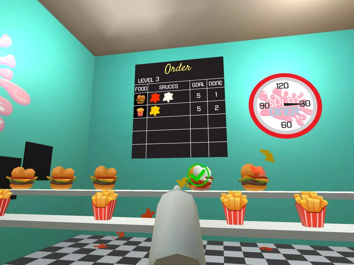 Burger Splat - Color Shooter iPad 应用截图