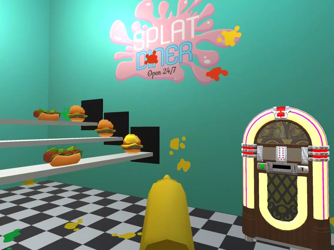 Burger Splat - Color Shooter iPad 应用截图