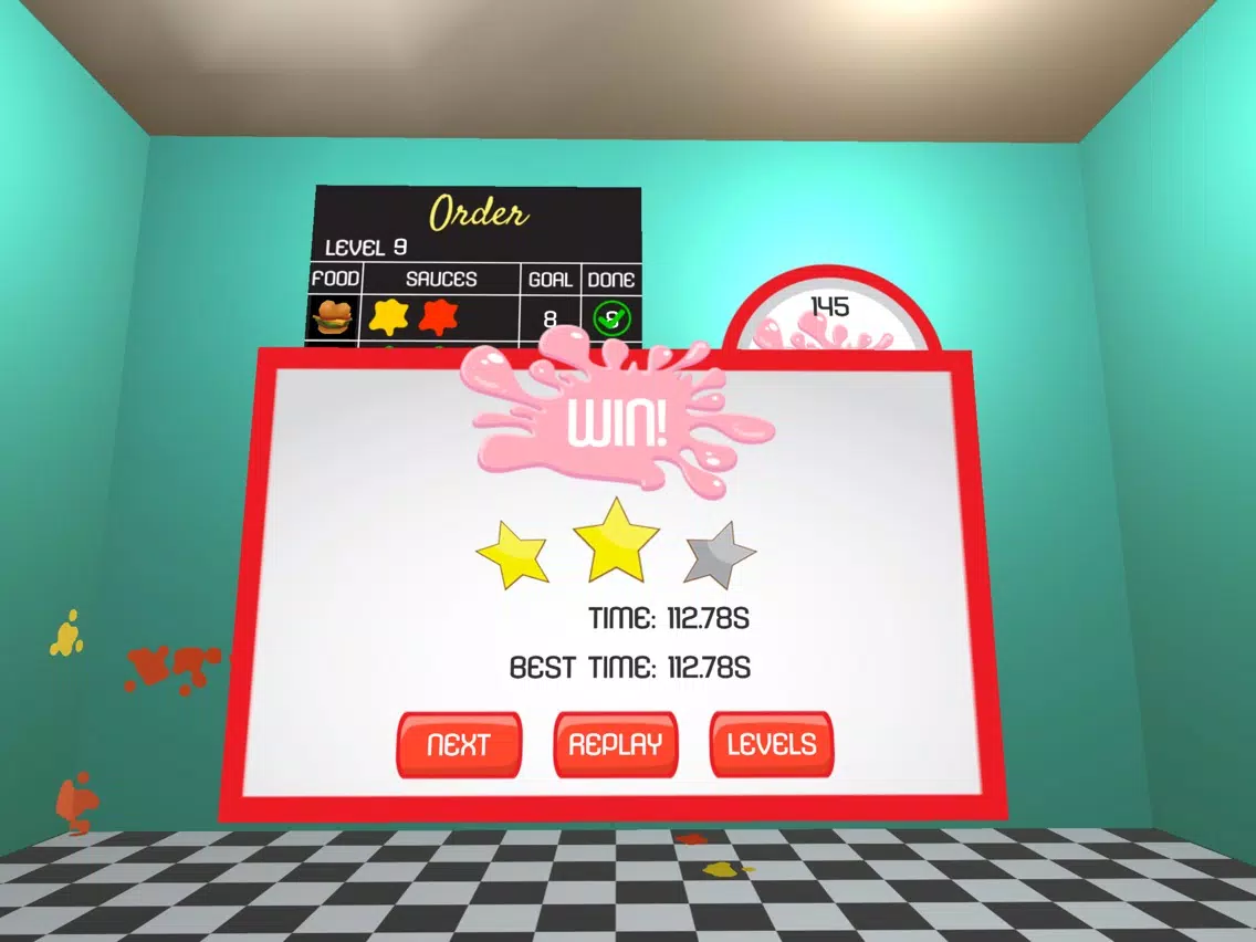 Burger Splat - Color Shooter iPad 应用截图