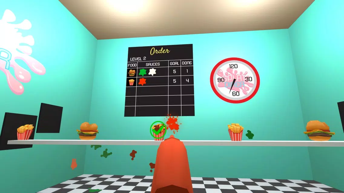 Burger Splat - Color Shooter应用截图