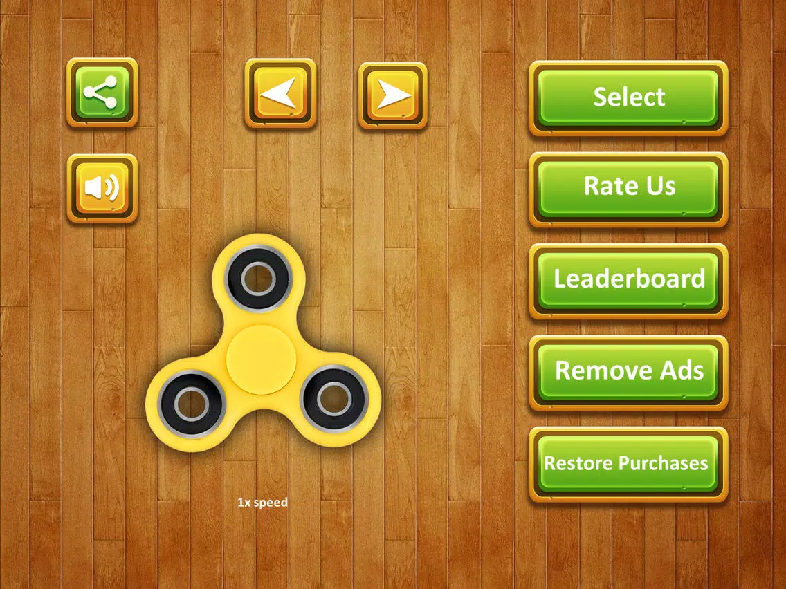 Fidget Spinner - Extra Speed iPad Screenshots