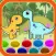 Funny Coloring For Dinosaur