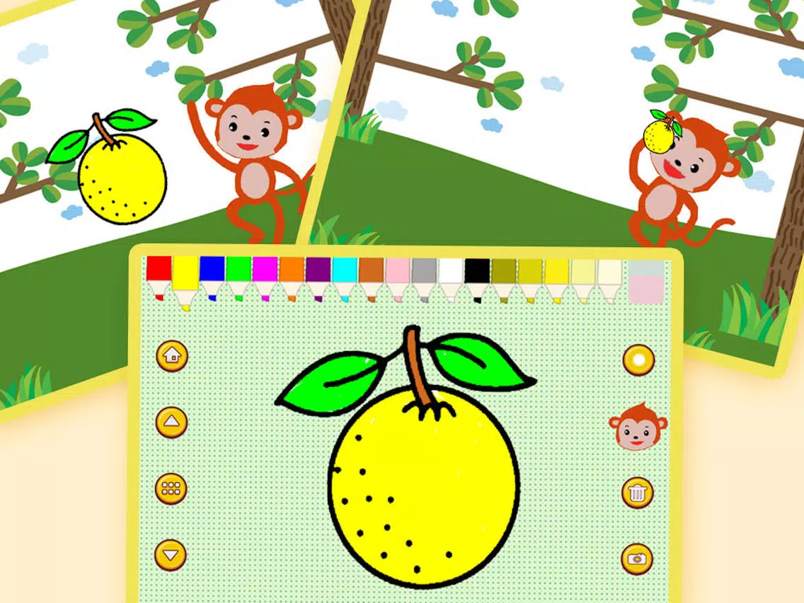ภาพหน้าจอของ Funny Drawing Game 123 iPad 
