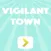 Vigilant town arcade